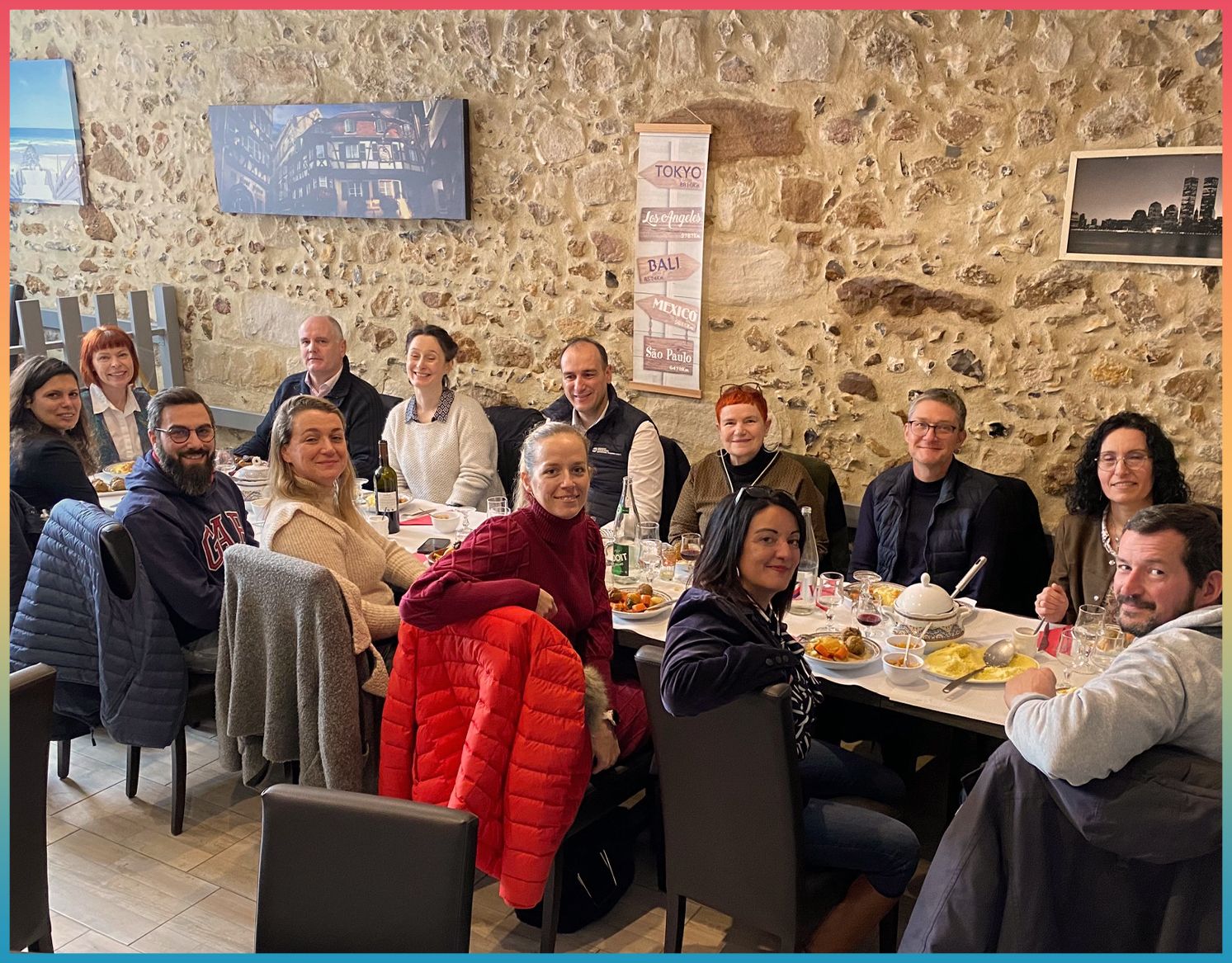 Le 08/03/2024 Déjeuner partagé Réseau Entreprendre Bourgogne à Pont-sur-Yonne